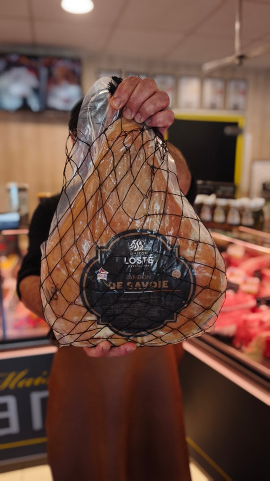 Jambon de Savoie sous filet, affiné par Maison Viard
